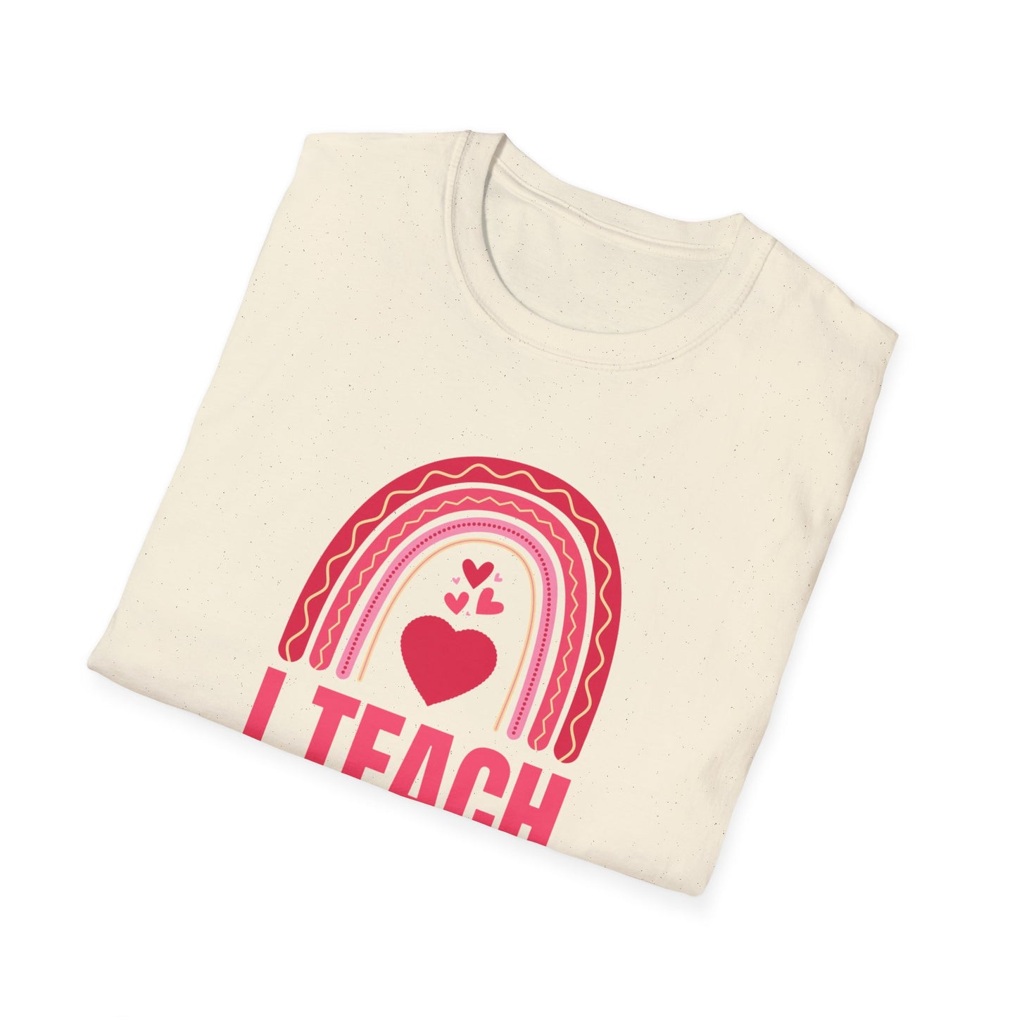 Rainbow Teacher T-Shirt, Cute Teacher Tee, Educational Gift, Classroom Apparel, Back to School, Teacher Appreciation
