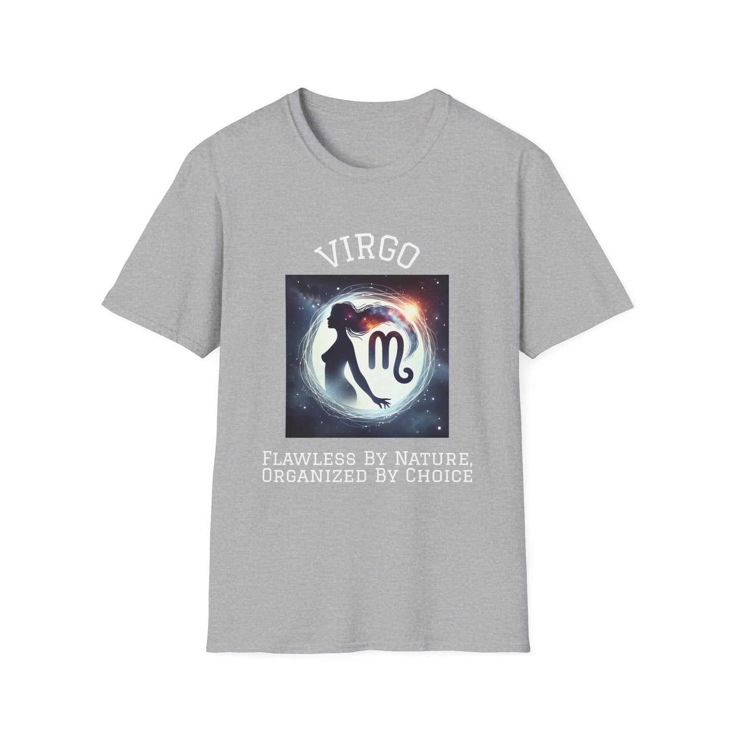 Virgo Zodiac T-Shirt, Astrology Tee, Flawless By Nature Shirt, Unisex Star Sign Apparel, Gift for Virgo, Astrology Lovers Clothing
