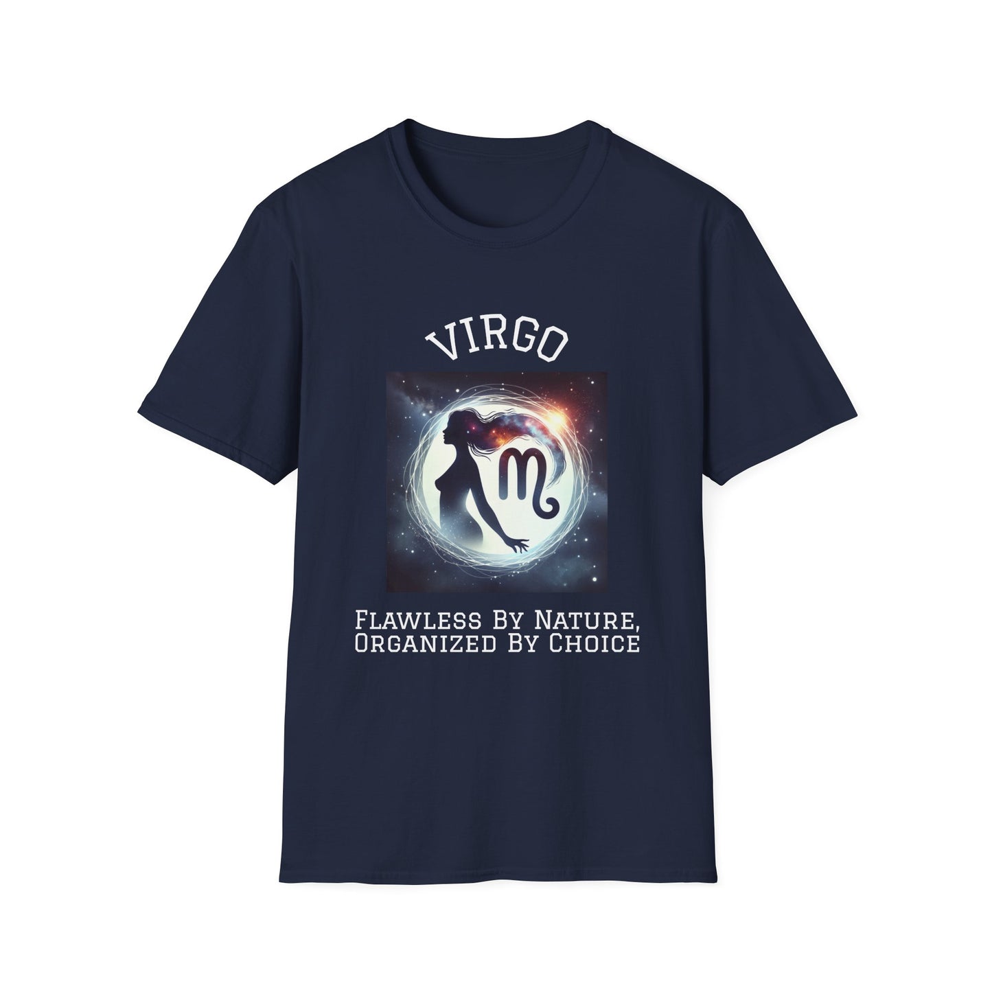 Virgo Zodiac T-Shirt, Astrology Tee, Flawless By Nature Shirt, Unisex Star Sign Apparel, Gift for Virgo, Astrology Lovers Clothing