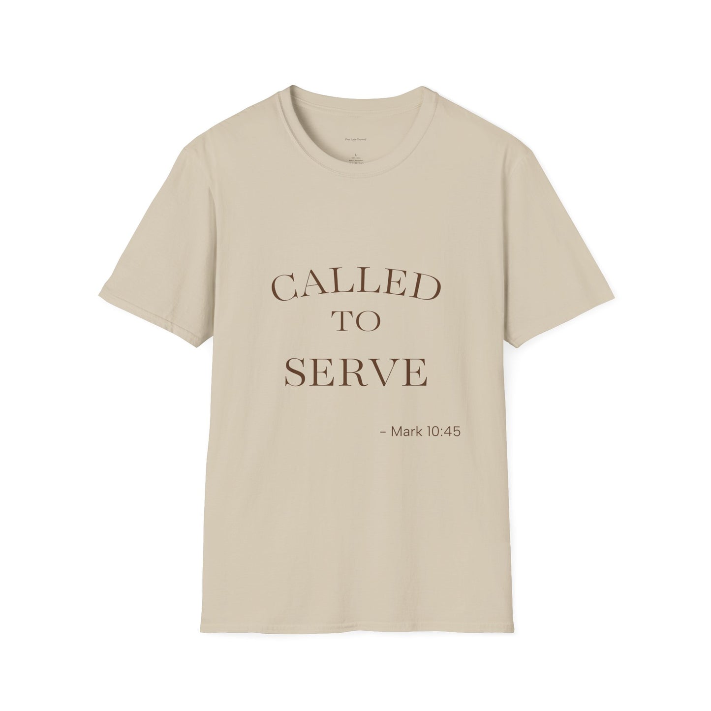 Called to Serve Unisex T-Shirt - Faith, Inspirational Tee, Church Apparel, Everyday Wear, Meaningful Gift