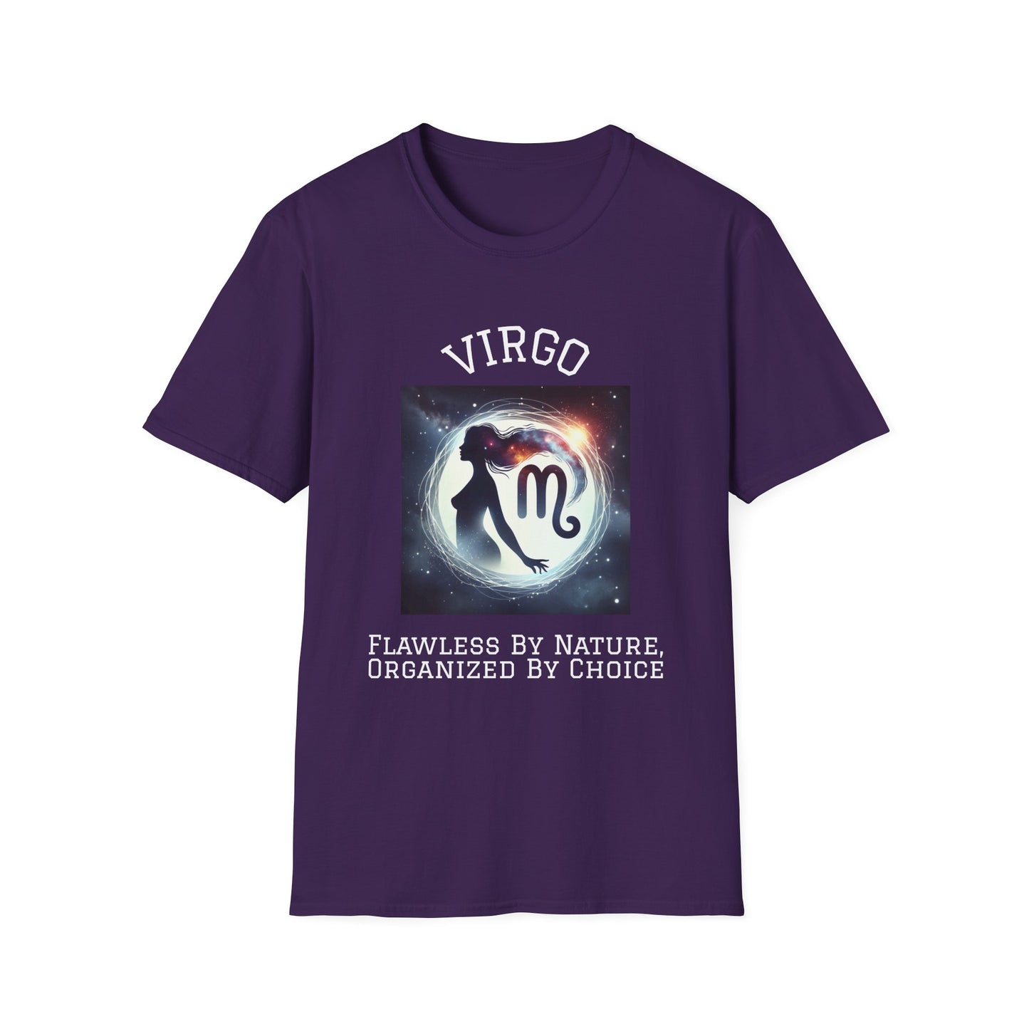 Virgo Zodiac T-Shirt, Astrology Tee, Flawless By Nature Shirt, Unisex Star Sign Apparel, Gift for Virgo, Astrology Lovers Clothing