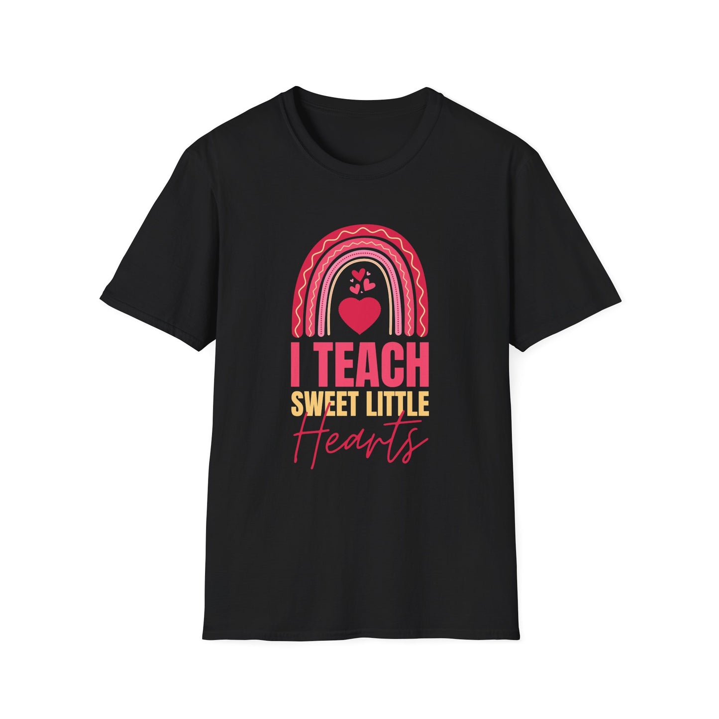 Rainbow Teacher T-Shirt, Cute Teacher Tee, Educational Gift, Classroom Apparel, Back to School, Teacher Appreciation