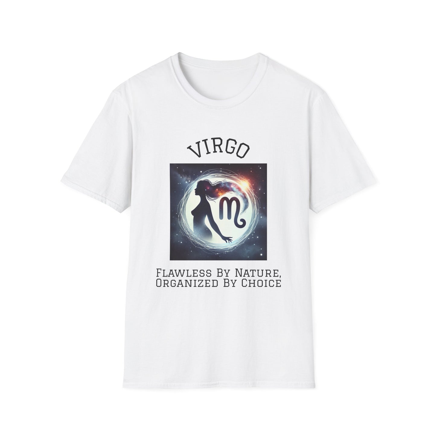 Virgo Zodiac T-Shirt, Astrology Tee, Flawless By Nature Shirt, Unisex Star Sign Apparel, Gift for Virgo, Astrology Lovers Clothing