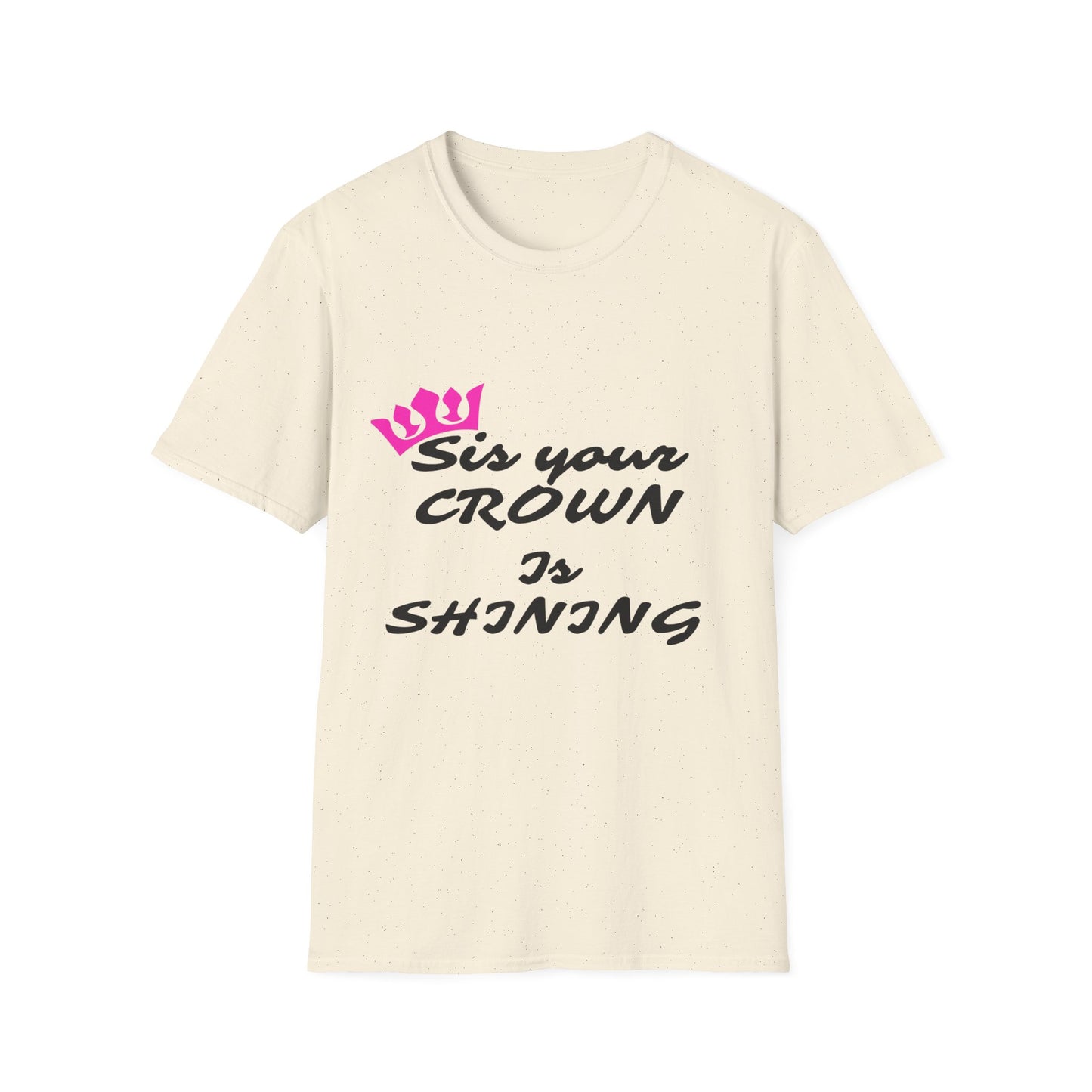 Sis Crown T-Shirt - Cute Gift for Sisters, Birthday, Family Reunion, Casual Wear, Empowerment Apparel, Stylish Tee