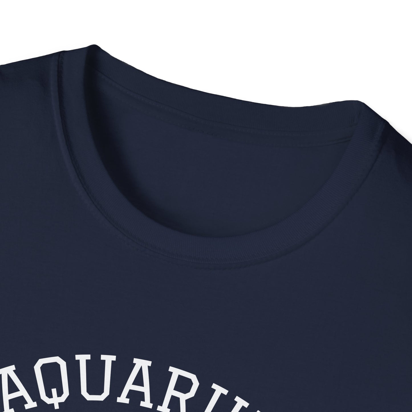 Aquarius Galaxy Softstyle T-Shirt | Unique Zodiac Astrology Tee, Great for Birthdays, Cosmic Lovers, and Astrology Enthusiasts
