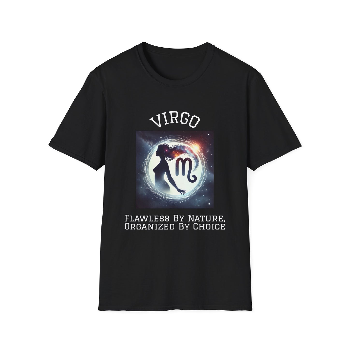 Virgo Zodiac T-Shirt, Astrology Tee, Flawless By Nature Shirt, Unisex Star Sign Apparel, Gift for Virgo, Astrology Lovers Clothing