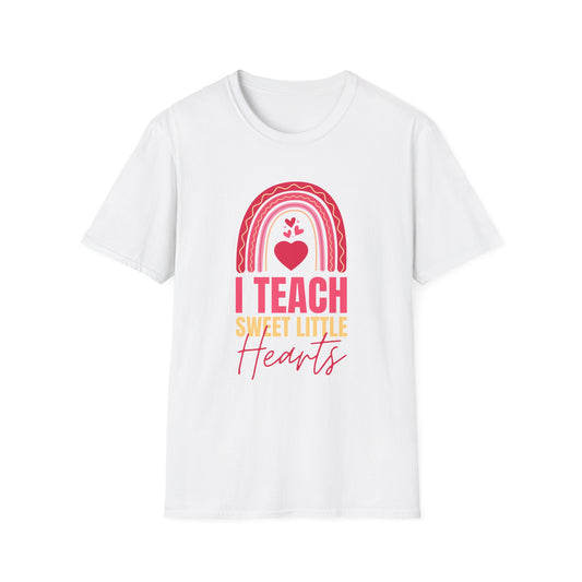 Rainbow Teacher T-Shirt, Cute Teacher Tee, Educational Gift, Classroom Apparel, Back to School, Teacher Appreciation