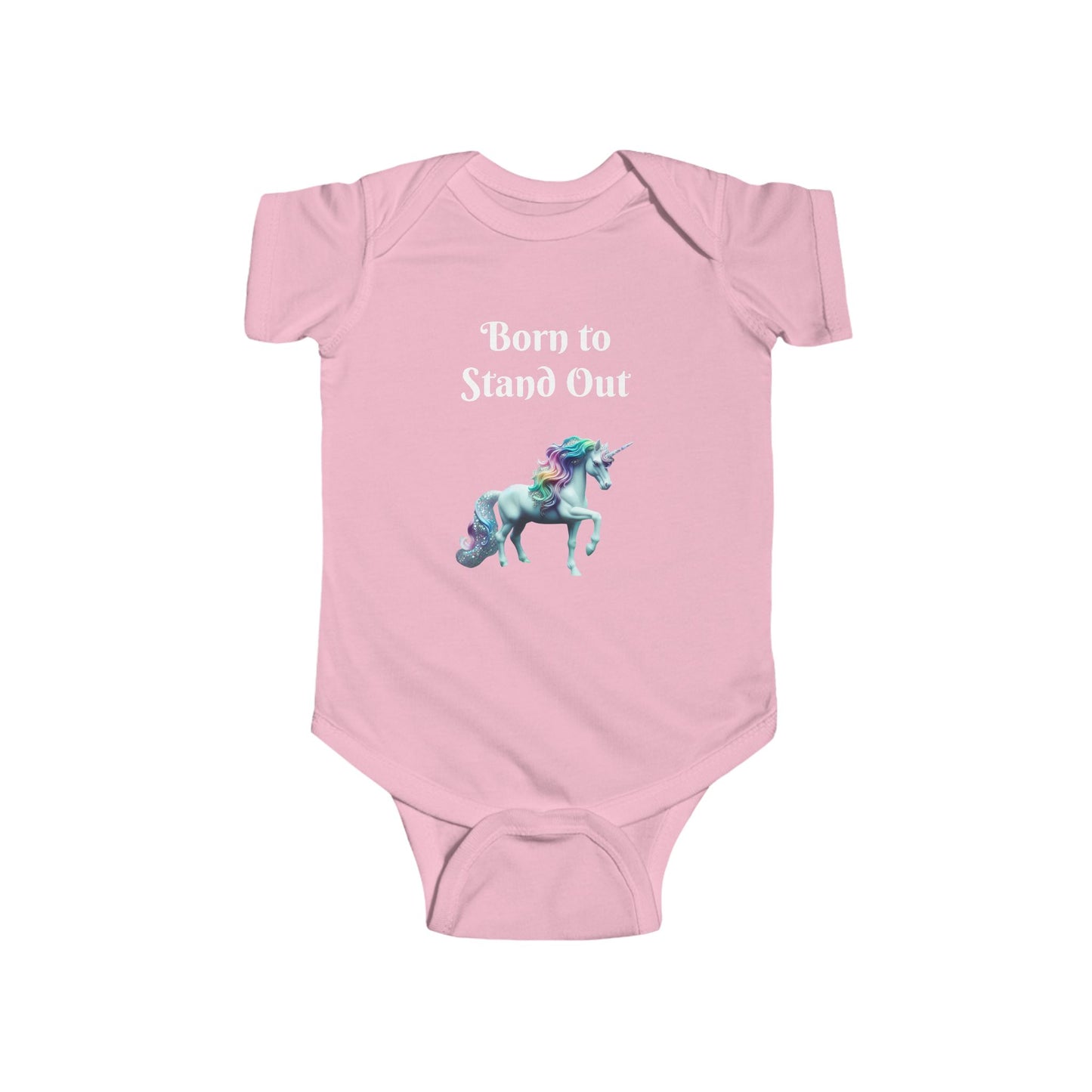 Unicorn Baby Bodysuit - Born to Stand Out, Cute Baby Clothes, Newborn Gift, Baby Shower Present, Toddler Outfit