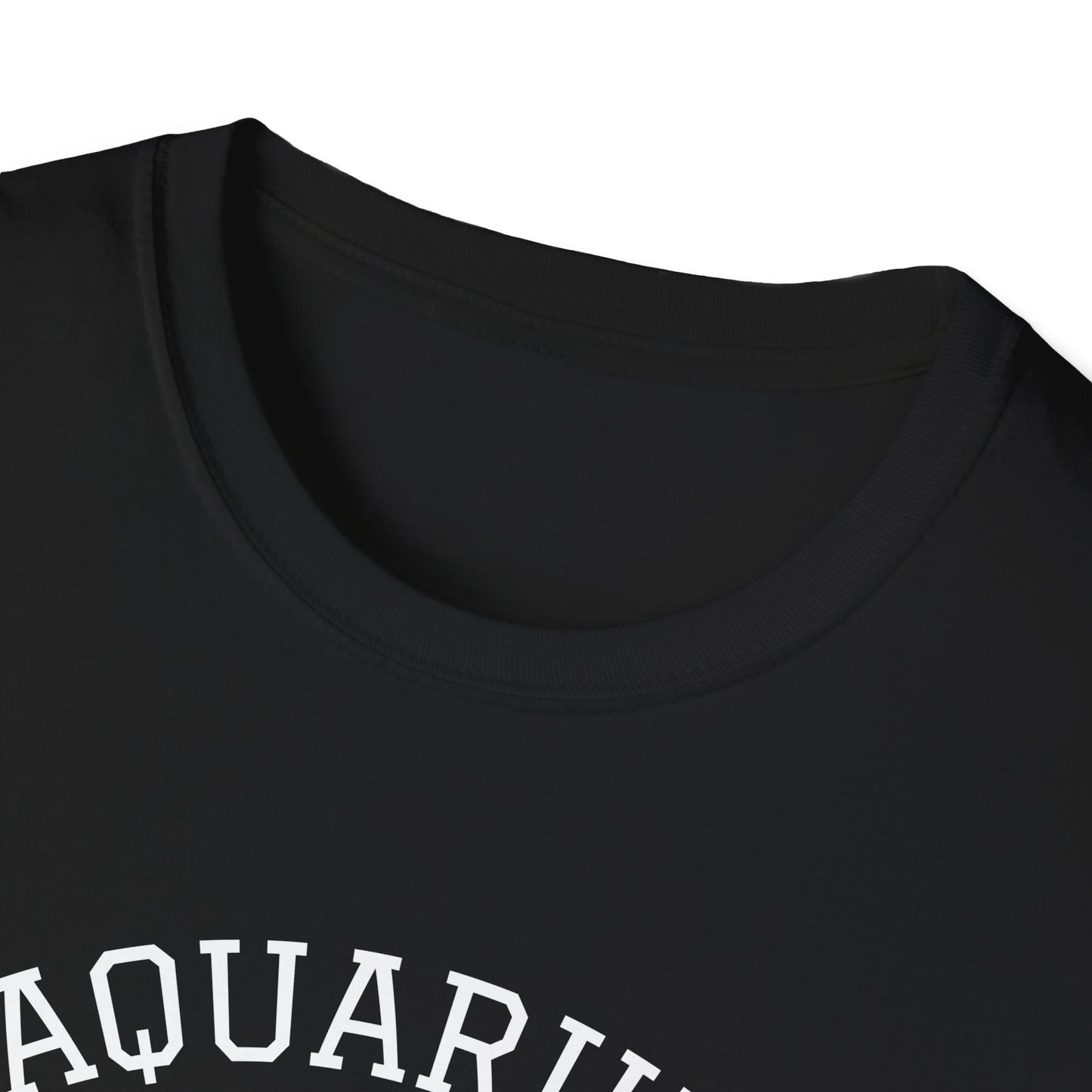 Aquarius Galaxy Softstyle T-Shirt | Unique Zodiac Astrology Tee, Great for Birthdays, Cosmic Lovers, and Astrology Enthusiasts