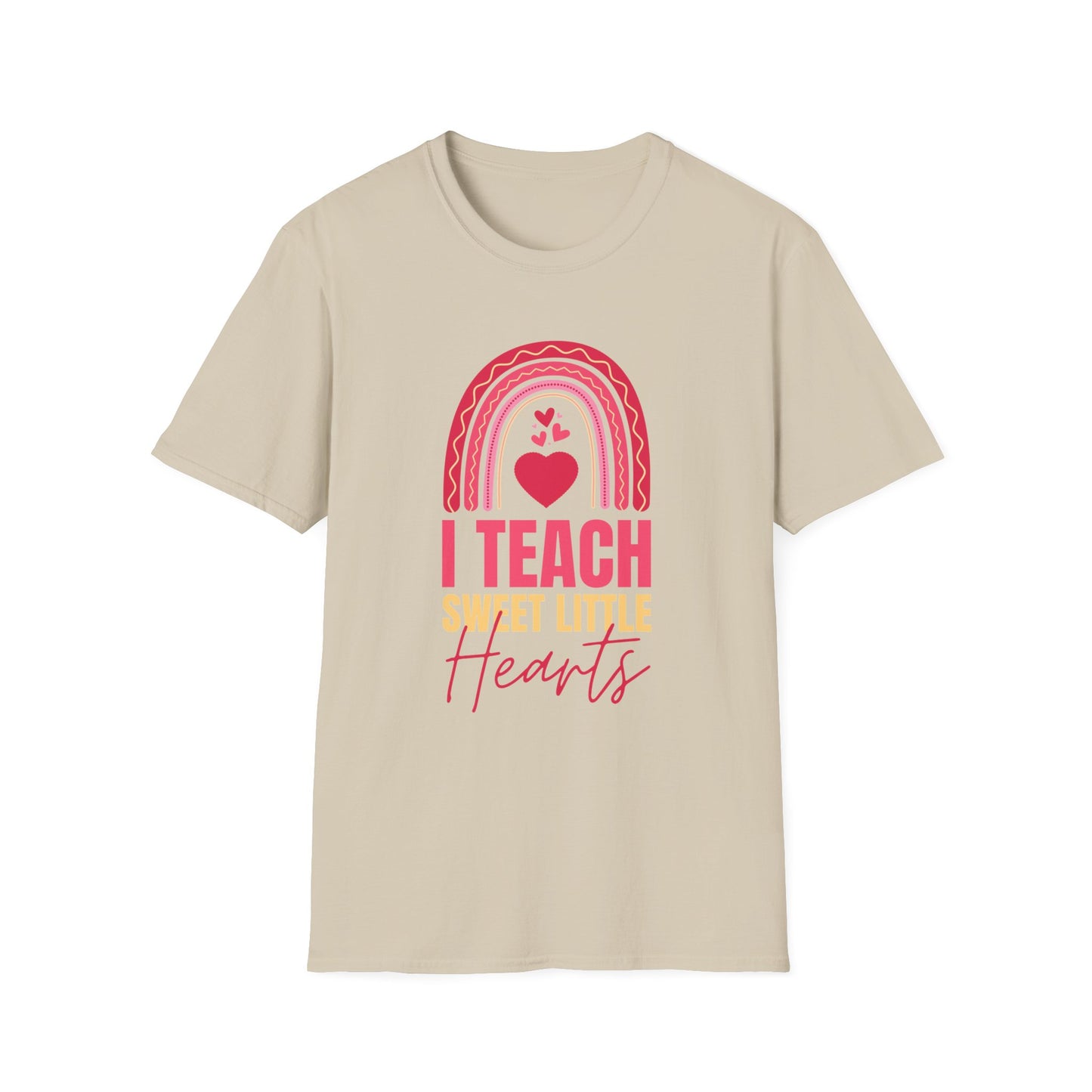 Rainbow Teacher T-Shirt, Cute Teacher Tee, Educational Gift, Classroom Apparel, Back to School, Teacher Appreciation