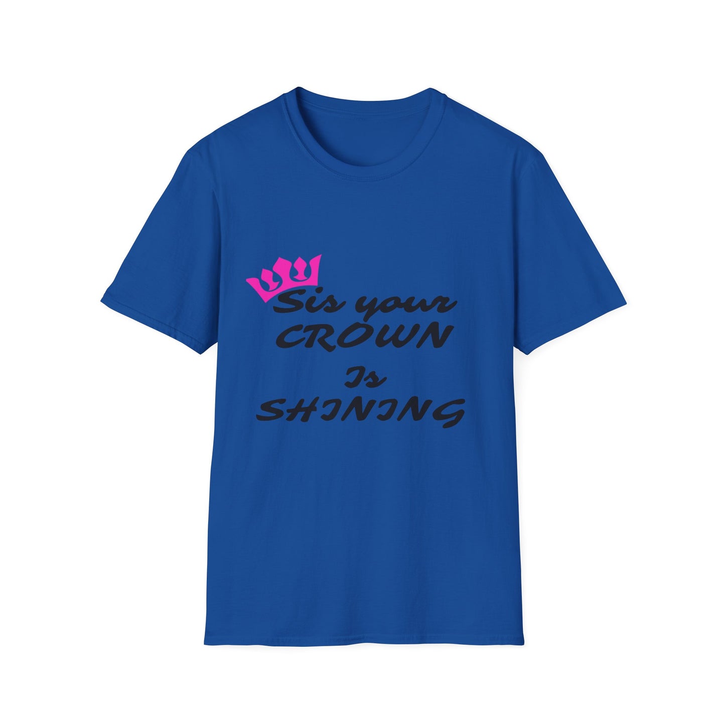 Sis Crown T-Shirt - Cute Gift for Sisters, Birthday, Family Reunion, Casual Wear, Empowerment Apparel, Stylish Tee