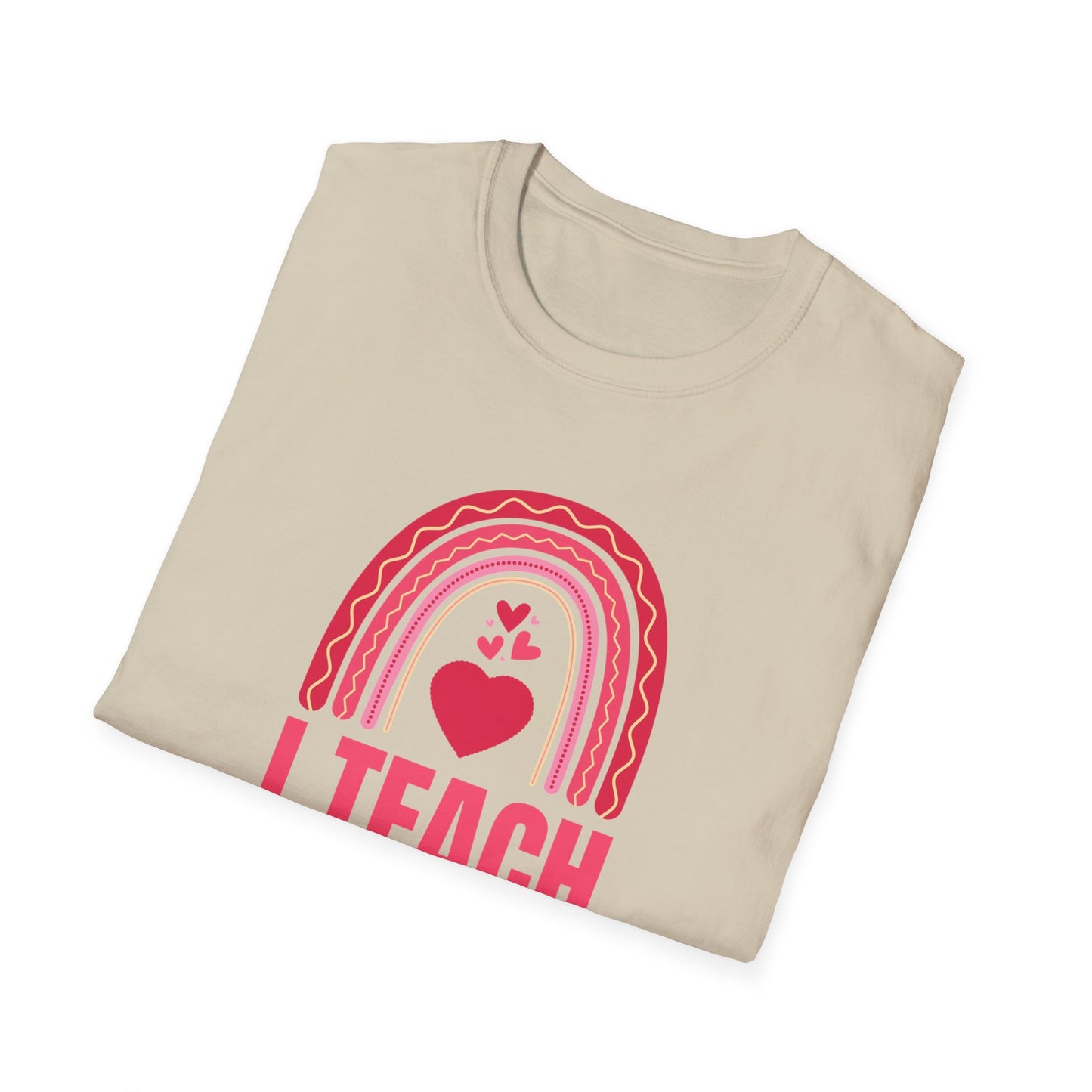 Rainbow Teacher T-Shirt, Cute Teacher Tee, Educational Gift, Classroom Apparel, Back to School, Teacher Appreciation